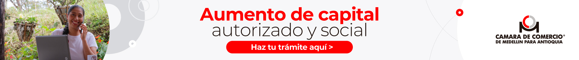 Aumenot de capital suscrito y pagado