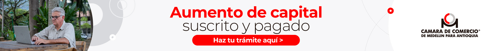 Aumenot de capital suscrito y pagado
